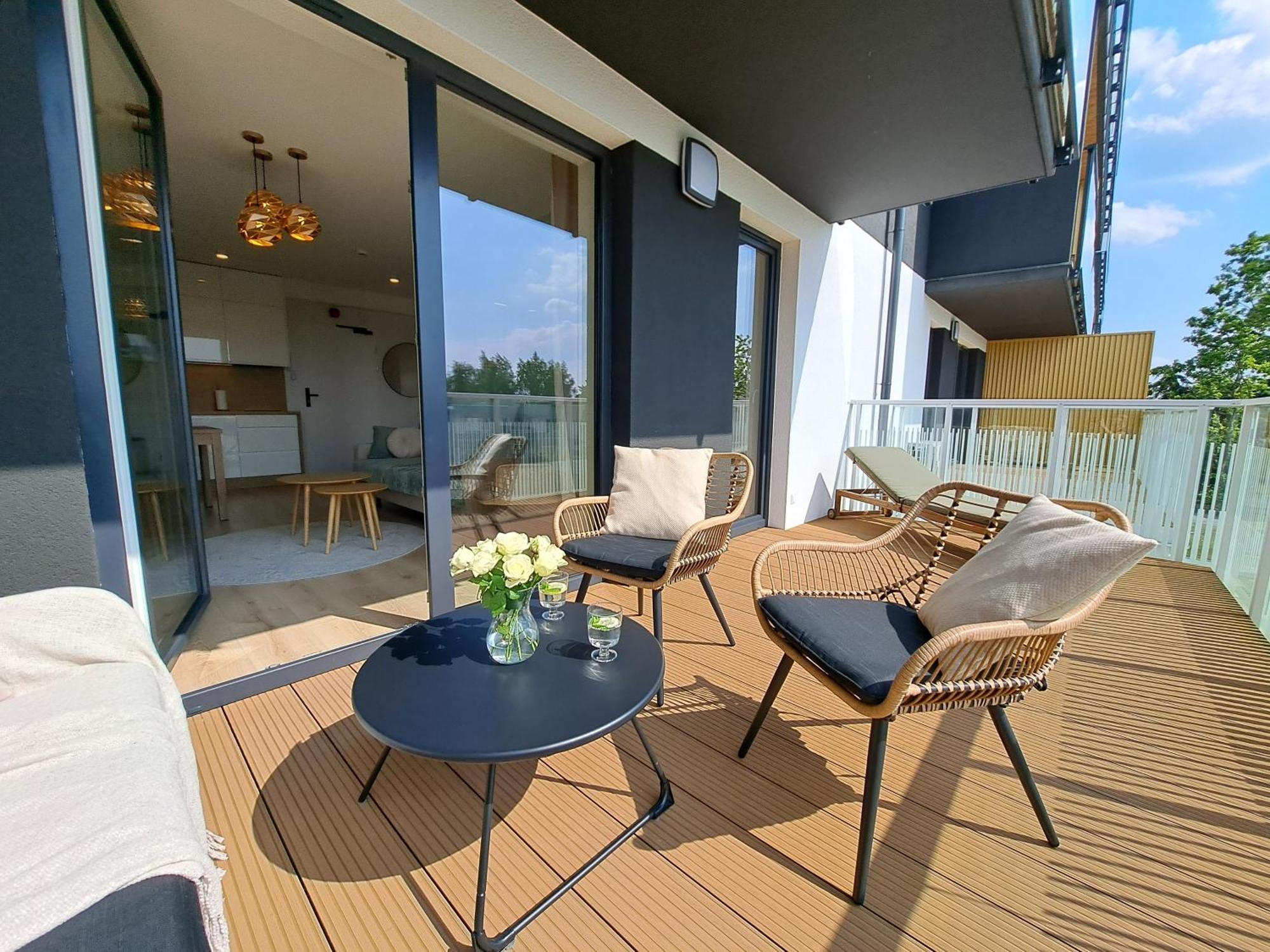 Apartament Sloneczny & Spa Plazowa A208 Гжибово Екстериор снимка