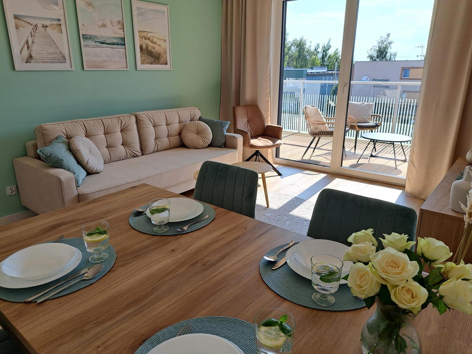 Apartament Sloneczny & Spa Plazowa A208 Гжибово Екстериор снимка