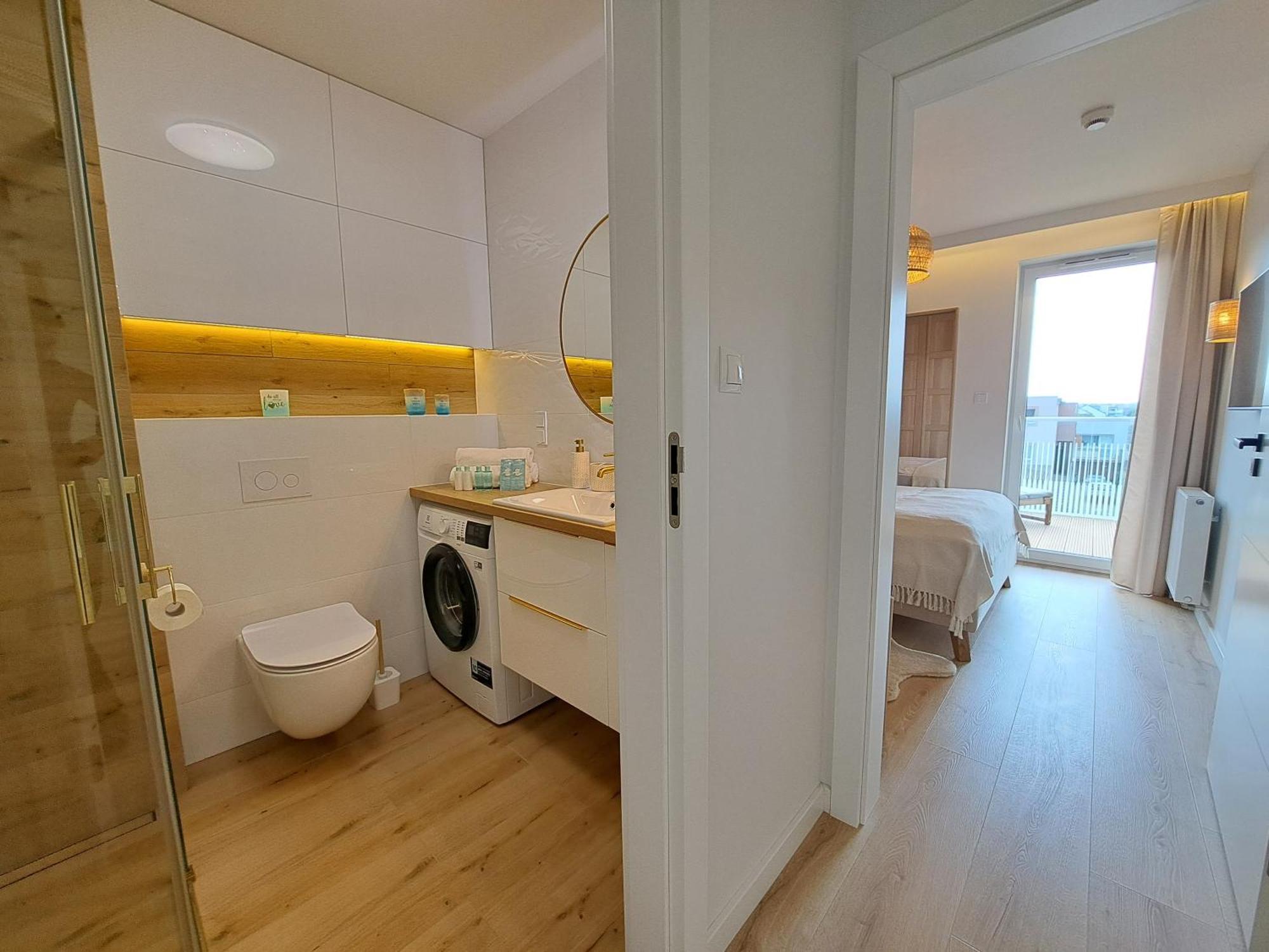Apartament Sloneczny & Spa Plazowa A208 Гжибово Екстериор снимка