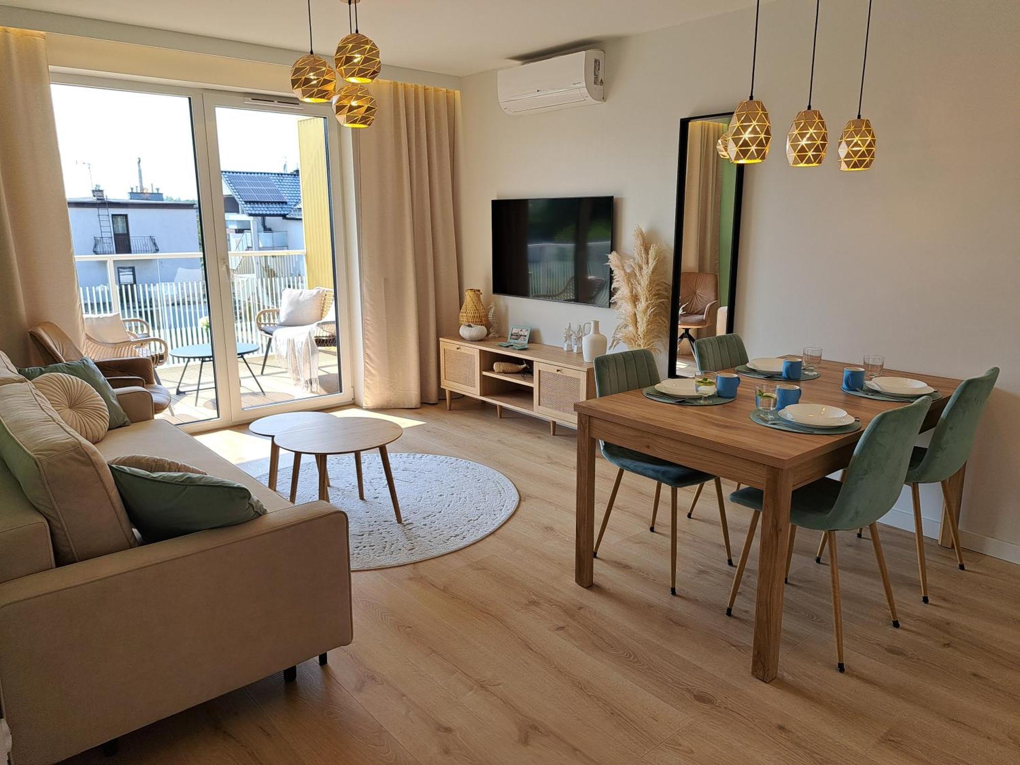 Apartament Sloneczny & Spa Plazowa A208 Гжибово Екстериор снимка