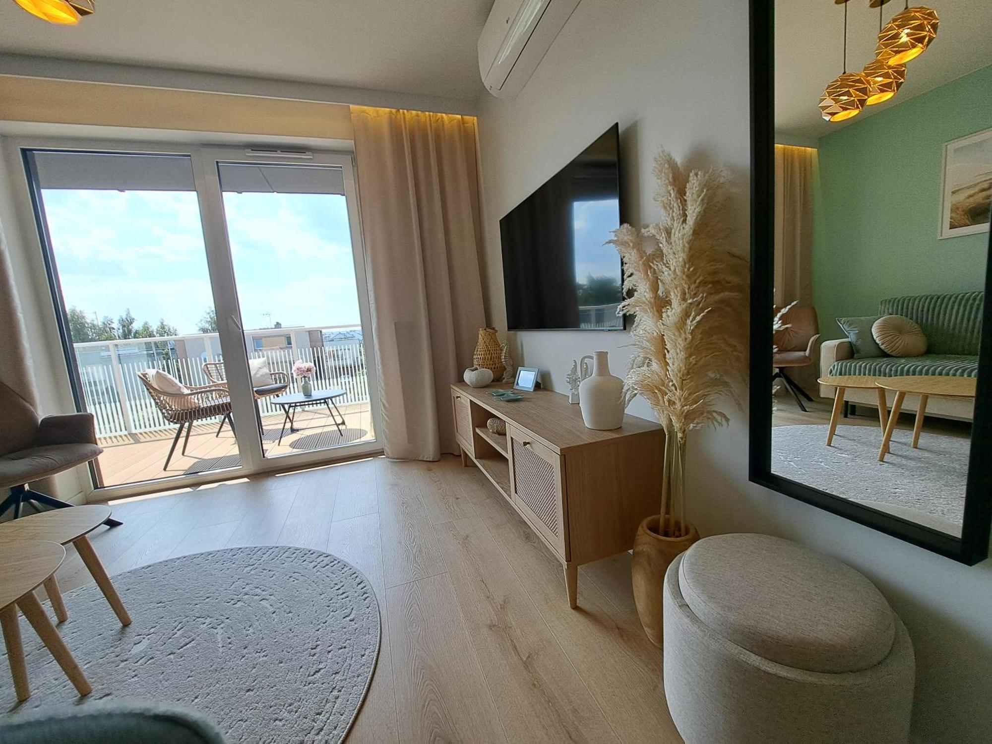 Apartament Sloneczny & Spa Plazowa A208 Гжибово Екстериор снимка