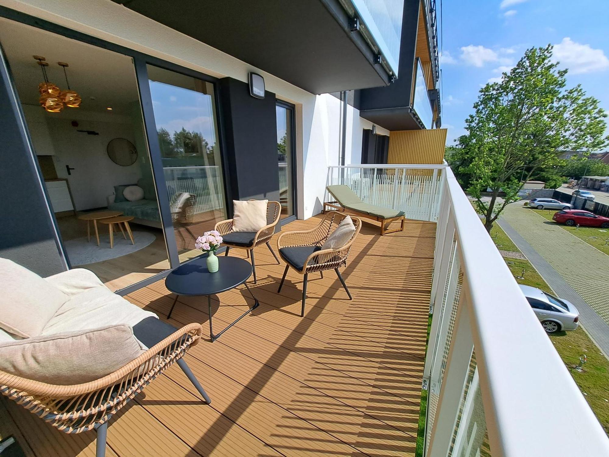 Apartament Sloneczny & Spa Plazowa A208 Гжибово Екстериор снимка